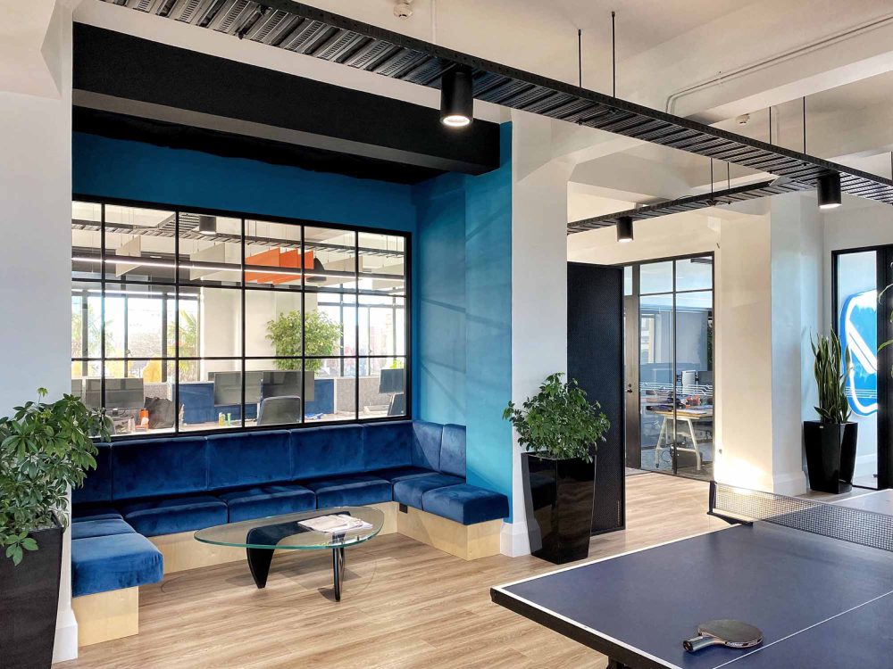 Vision Systems — office fit-out, by Angus Interiors