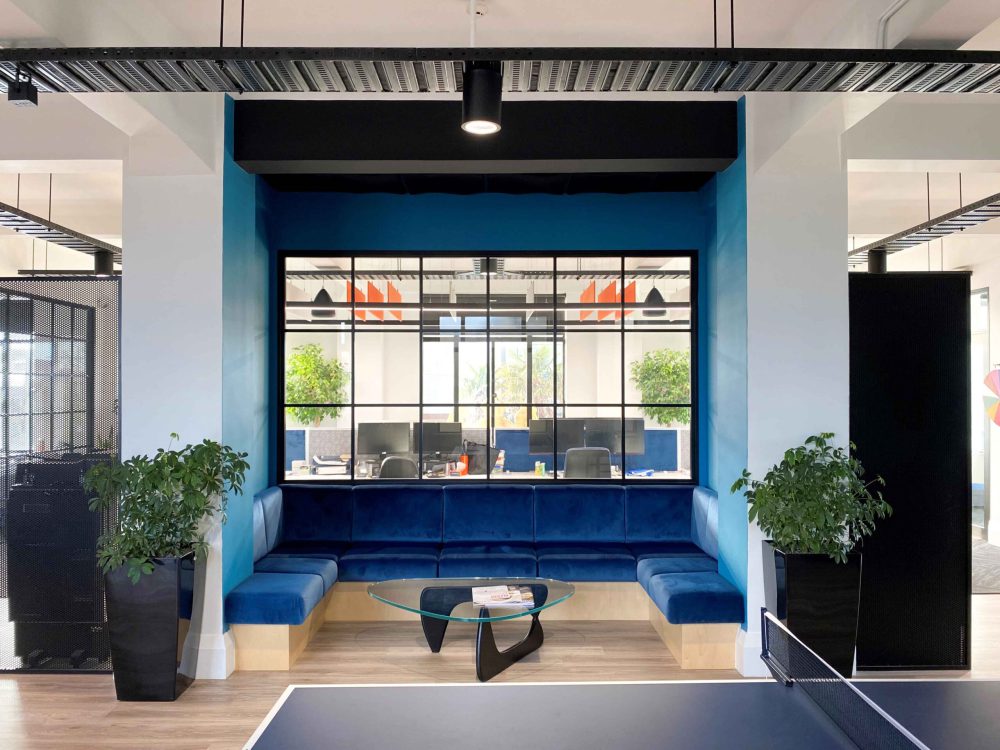 Vision Systems — office fit-out, by Angus Interiors