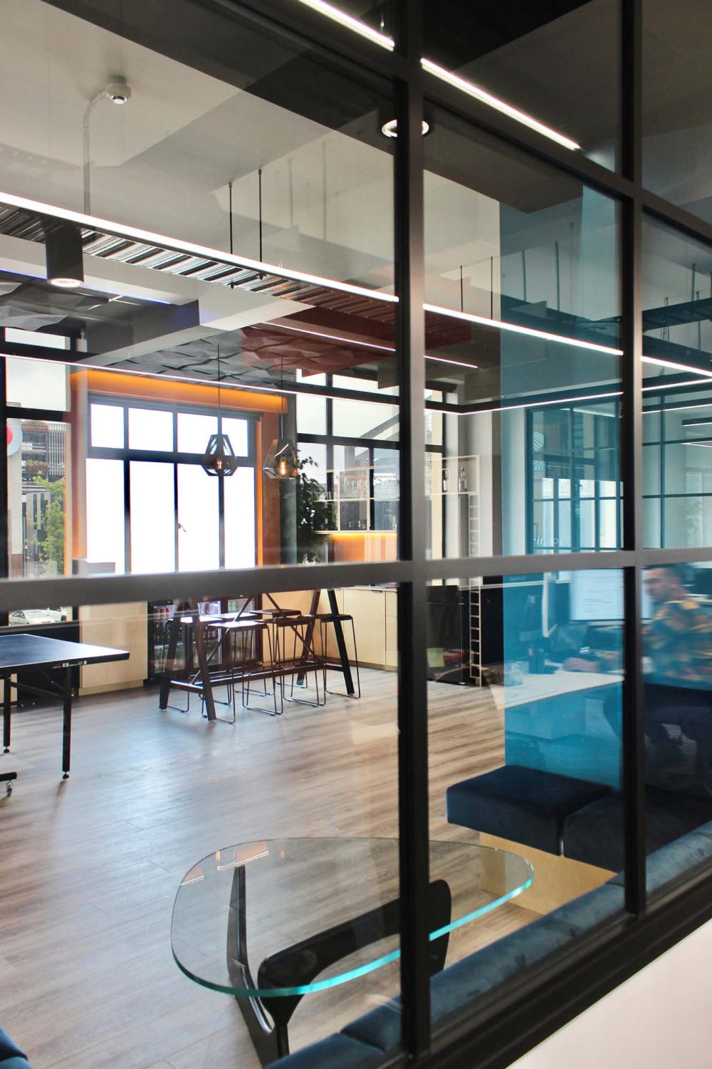 Vision Systems — office fit-out, by Angus Interiors